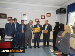 مراسم تجلیل از همکار بازنشسته با حضور سرپرست محترم مدیریت امور پردیس های استان تهران 4