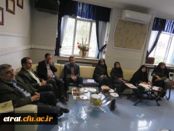 اولین جلسه شورای مدرسین و اعضای هیات علمی در مرکز آموزش عالی عترت 5