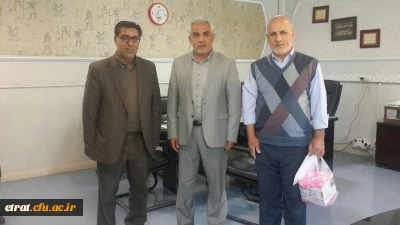 تقدیر از جانباز محترم جناب آقای کیان انتظاری