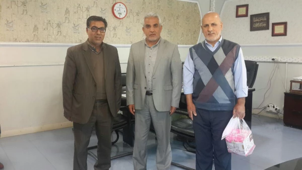 تقدیر از جانباز محترم جناب آقای کیان انتظاری 2