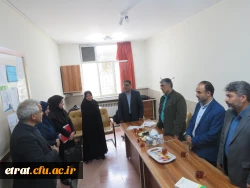 تقدیر از خانم ترابی کارشناس آموزش 2