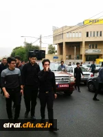 اجتماع عظیم دانشجو معلمان استان تهران از پردیس شهید مفتح شهر ری تا حرم حضرت عبدالعظیم حسنی 4