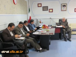 تشکیل شورای اموزشی با حضور اساتید مرکز 3