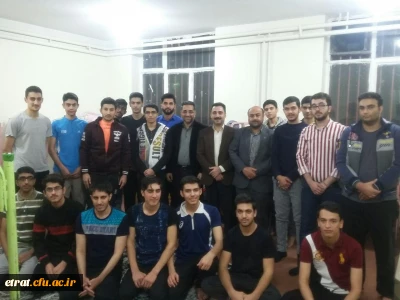 حضور نمایندگان حوزه ی معاونت محترم دانشجویی سازمان مرکزی دانشگاه فرهنگیاندر مرکز عترت