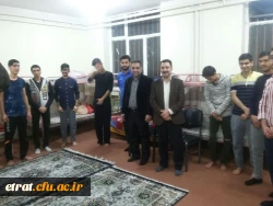 حضور نمایندگان حوزه ی معاونت محترم دانشجویی سازمان مرکزی دانشگاه فرهنگیاندر مرکز عترت 3