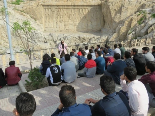 گزارش اردوی ری گردی دانشجویان کارشناسی پیوسته  4