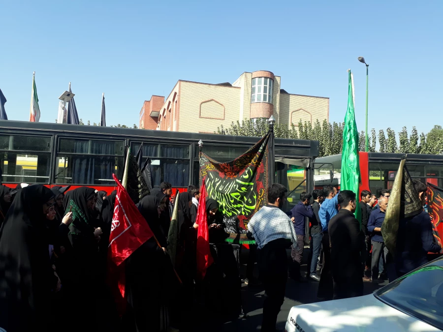 مراسم پیاده روی  جاماندگان اربعین حسینی (ع) 9