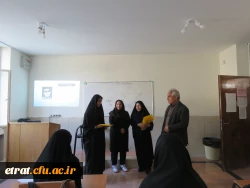 مراسم استقبال و تجلیل از اساتید و دانشجویان زائر کربلای معلی و عتبات عالیات
 2