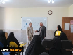 مراسم استقبال و تجلیل از اساتید و دانشجویان زائر کربلای معلی و عتبات عالیات
 10