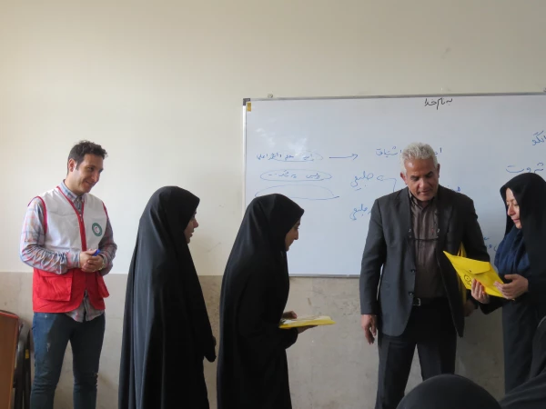 مراسم استقبال و تجلیل از اساتید و دانشجویان زائر کربلای معلی و عتبات عالیات
 7