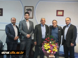 حضور رئیس محترم شورای اسلامی شهرستان اسلامشهر و هیئت همراه درمرکز 2