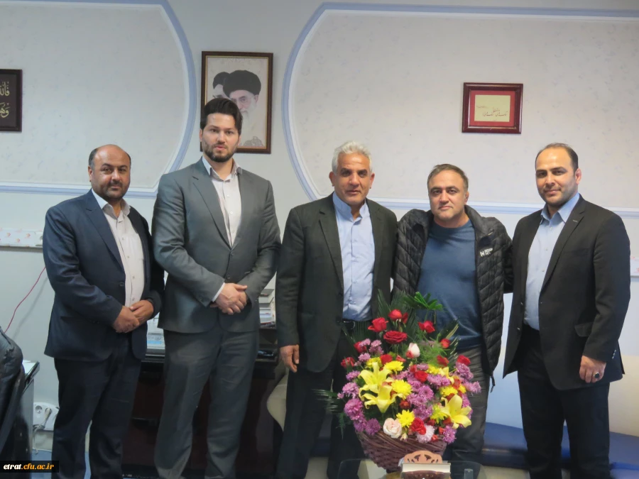 حضور رئیس محترم شورای اسلامی شهرستان اسلامشهر و هیئت همراه درمرکز 2