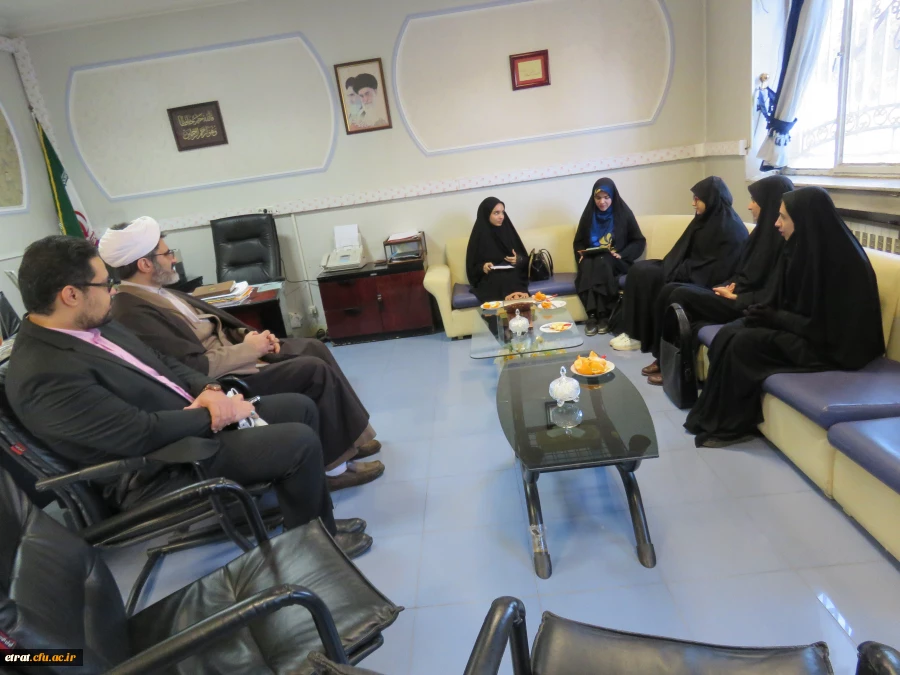 بازدید حجه الاسلام و المسلمین  آقای ماسوری رئیس  محترم اداره گسترش و فرهنگ دینی و اخلاقی سازمان مرکزی دانشگتاه فرهنگیان و آقای عربان  کارشناس محترم آن اداره  از مرکز آموزش عالی فرهنگیان عترت 2