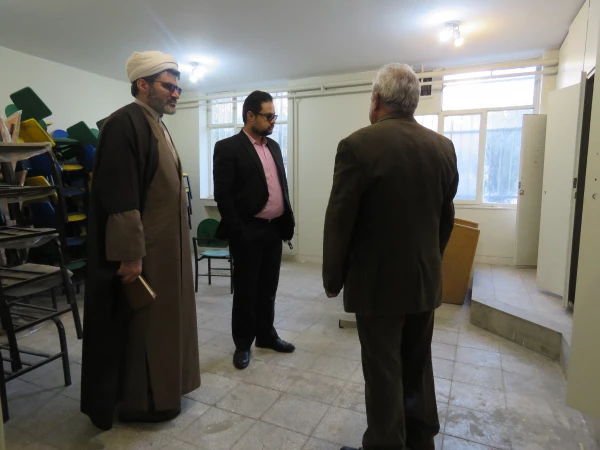 بازدید حجه الاسلام و المسلمین  آقای ماسوری رئیس  محترم اداره گسترش و فرهنگ دینی و اخلاقی سازمان مرکزی دانشگتاه فرهنگیان و آقای عربان  کارشناس محترم آن اداره  از مرکز آموزش عالی فرهنگیان عترت 6