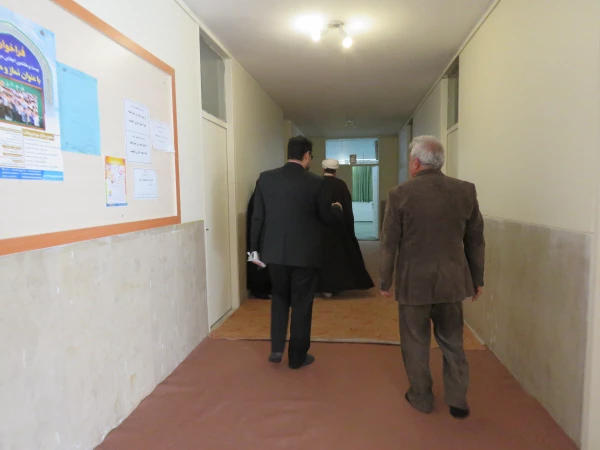 بازدید حجه الاسلام و المسلمین  آقای ماسوری رئیس  محترم اداره گسترش و فرهنگ دینی و اخلاقی سازمان مرکزی دانشگتاه فرهنگیان و آقای عربان  کارشناس محترم آن اداره  از مرکز آموزش عالی فرهنگیان عترت 7