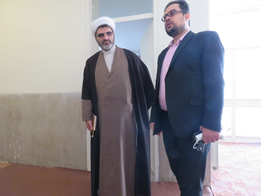 بازدید حجه الاسلام و المسلمین  آقای ماسوری رئیس  محترم اداره گسترش و فرهنگ دینی و اخلاقی سازمان مرکزی دانشگتاه فرهنگیان و آقای عربان  کارشناس محترم آن اداره  از مرکز آموزش عالی فرهنگیان عترت 8