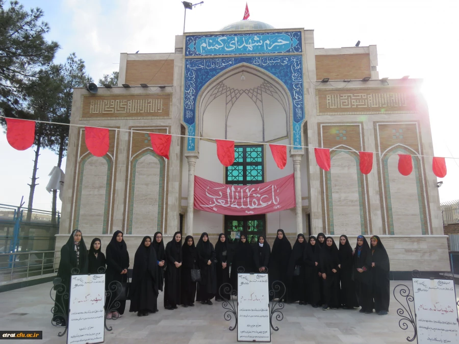 تجدید میثاق و غبار رویی از حرم شهدای گمنام 3