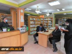 حضور جناب آقای دکتر احمدی معاون محترم اداره کل نظارت، ارزیابی و تضمین کیفیت دانشگاه فرهنگیان در مرکز 3