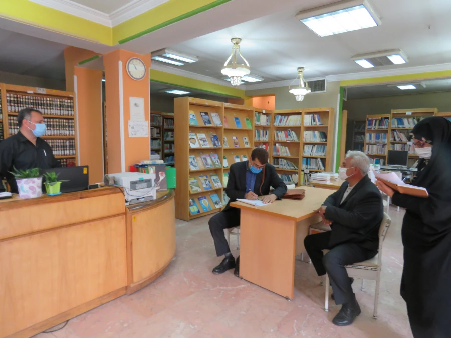 حضور جناب آقای دکتر احمدی معاون محترم اداره کل نظارت، ارزیابی و تضمین کیفیت دانشگاه فرهنگیان در مرکز 3