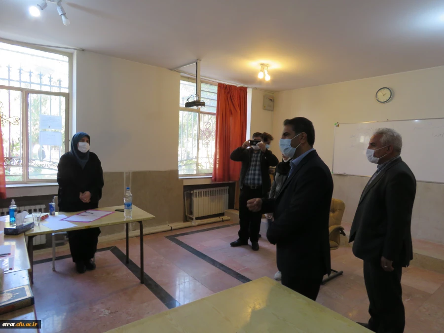 حضور جناب آقای دکتر صیدلو مدیریت اداره کل آموزش و پرورش شهرستانهای استان تهران 4