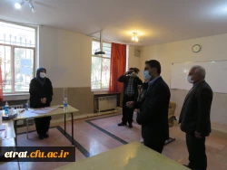 حضور دکتر صیدلو مدیریت محترم اداره کل آموزش و پرورش شهرستانهای استان تهران در مرکز  4