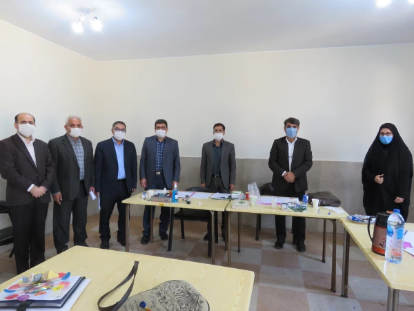 حضور جناب آقای دکتر انصاری راد معاونت محترم دانشجویی دانشگاه فرهنگیان در مرکز 3