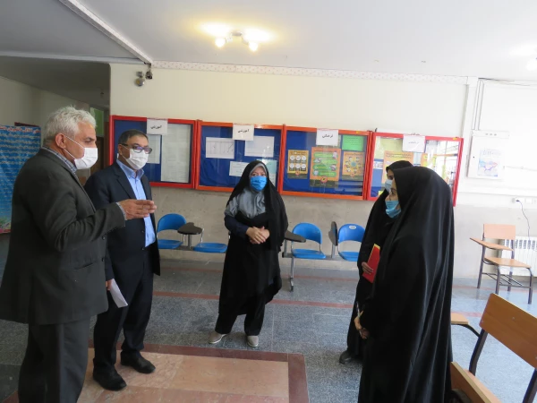 حضور جناب آقای دکتر انصاری راد معاونت محترم دانشجویی دانشگاه فرهنگیان در مرکز 4