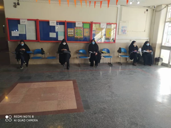 بازدید رئیس محترم  اداره استخدام حقوق و مزایای سازمان مدیریت و برنامه ریزی استان تهران 4