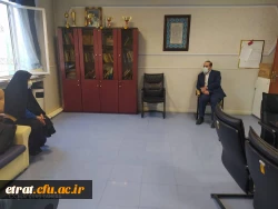 بازدید رئیس محترم  اداره استخدام حقوق و مزایای سازمان مدیریت و برنامه ریزی استان تهران 5