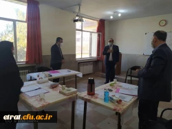 بازدید رئیس محترم  اداره استخدام حقوق و مزایای سازمان مدیریت و برنامه ریزی استان تهران 6