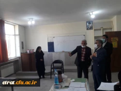 بازدید معاون محترم توسعه مدیریت و سرمایه انسانی سازمان مدیریت و برنامه ریزی استان تهران  3