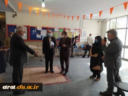 بازدید معاون محترم  امور دانشجویی دانشگاه فرهنگیان 
از مرکز آموزش عالی فرهنگیان عترت
 2