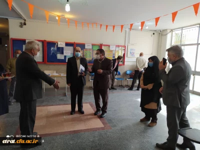 بازدید معاون محترم  امور دانشجویی دانشگاه فرهنگیان 
از مرکز آموزش عالی فرهنگیان عترت
