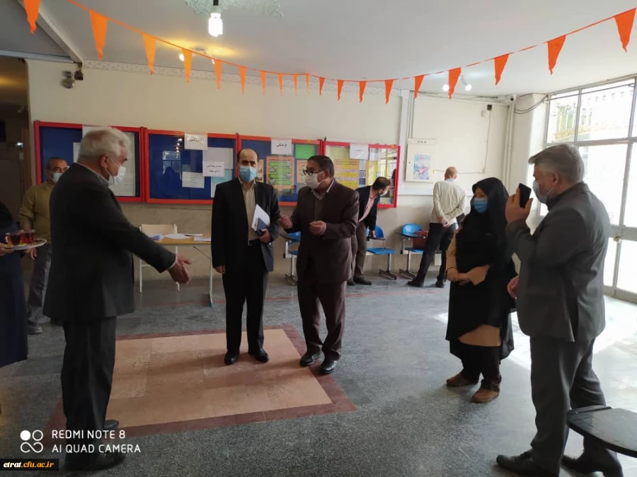 بازدید معاون محترم  امور دانشجویی دانشگاه فرهنگیان 
از مرکز آموزش عالی فرهنگیان عترت
 2