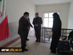 بازدید معاون محترم  امور دانشجویی دانشگاه فرهنگیان 
از مرکز آموزش عالی فرهنگیان عترت
 6