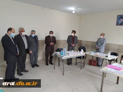 بازدید معاون محترم  امور دانشجویی دانشگاه فرهنگیان 
از مرکز آموزش عالی فرهنگیان عترت
 7