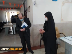 بازدید معاون محترم  امور دانشجویی دانشگاه فرهنگیان 
از مرکز آموزش عالی فرهنگیان عترت
 8
