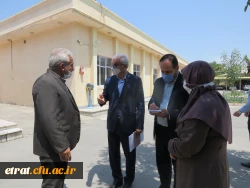 بازدید نمایندگان محترم اداره کل حراست دانشگاه فرهنگیان از مرکز 2
