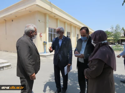 بازدید نمایندگان محترم اداره کل حراست دانشگاه فرهنگیان از مرکز