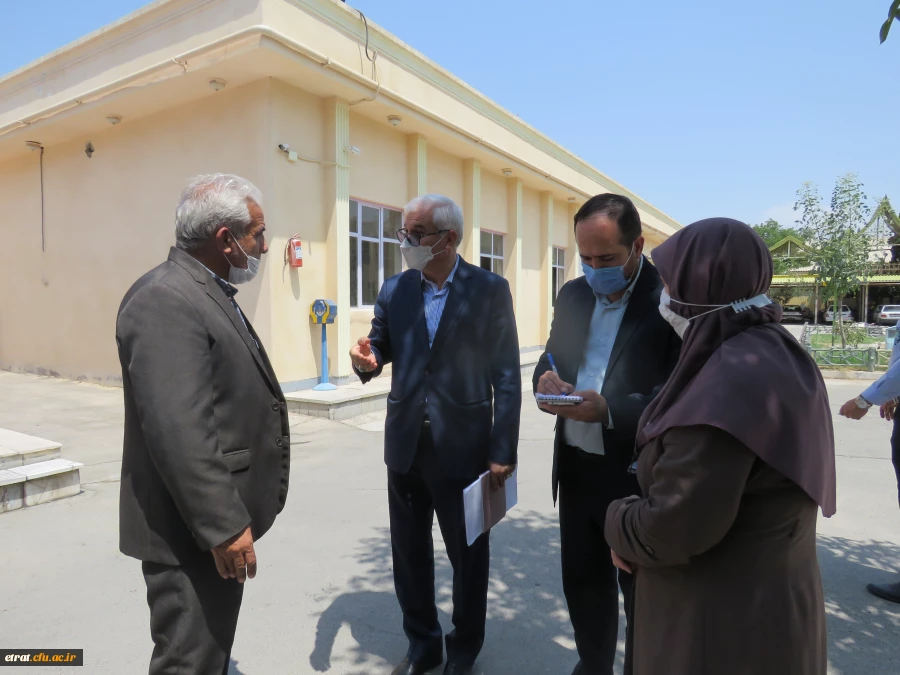بازدید نمایندگان محترم اداره کل حراست دانشگاه فرهنگیان از مرکز 2