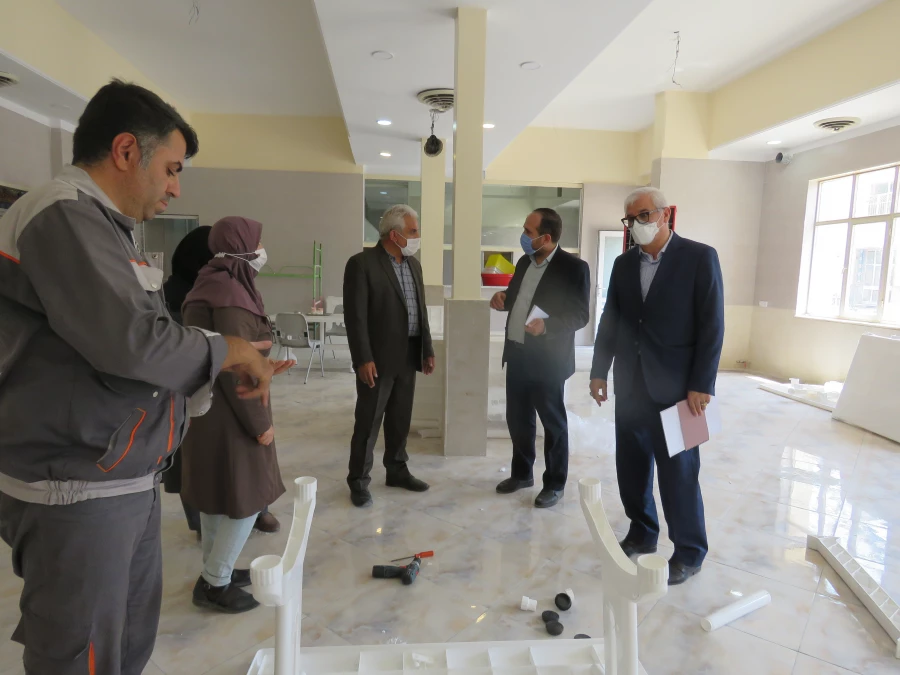 بازدید نمایندگان محترم اداره کل حراست دانشگاه فرهنگیان از مرکز 3
