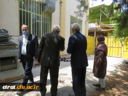 بازدید نمایندگان محترم اداره کل حراست دانشگاه فرهنگیان از مرکز 4
