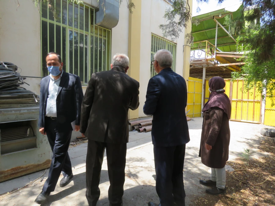 بازدید نمایندگان محترم اداره کل حراست دانشگاه فرهنگیان از مرکز 4