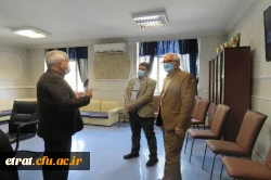 گزارش بازدید نمایندگان محترم اداره کل حراست دانشگاه فرهنگیان از مرکز 2