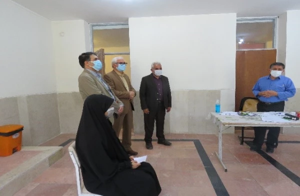 گزارش بازدید نمایندگان محترم اداره کل حراست دانشگاه فرهنگیان از مرکز 4