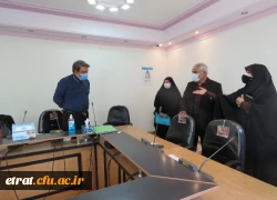 بازدید کارشناس محترم آموزش و سنجش صلاحیت های حرفه ای مدیریت امور پردیس های استان تهران 3