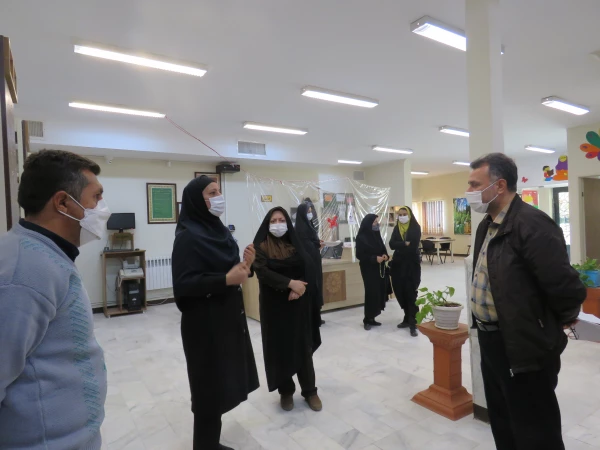 بازدید از کتابخانه شهرک واوان به مناسبت هفته کتاب و کتابخوانی 4