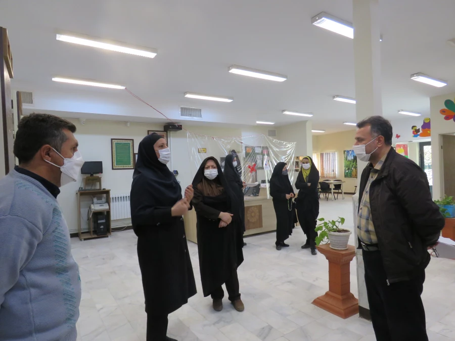 بازدید از کتابخانه شهرک واوان به مناسبت هفته کتاب و کتابخوانی 4