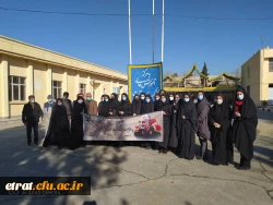 همایش پیاده روی کارکنان و دانشجویان مرکز عترت به مناسبت گرامیداشت دومین سال شهادت سردار دلها حاج  قاسم سلیمانی 4