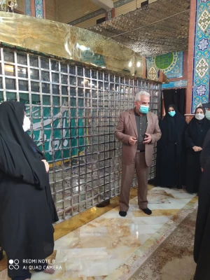 همایش پیاده روی کارکنان و دانشجویان مرکز عترت به مناسبت گرامیداشت دومین سال شهادت سردار دلها حاج  قاسم سلیمانی 7